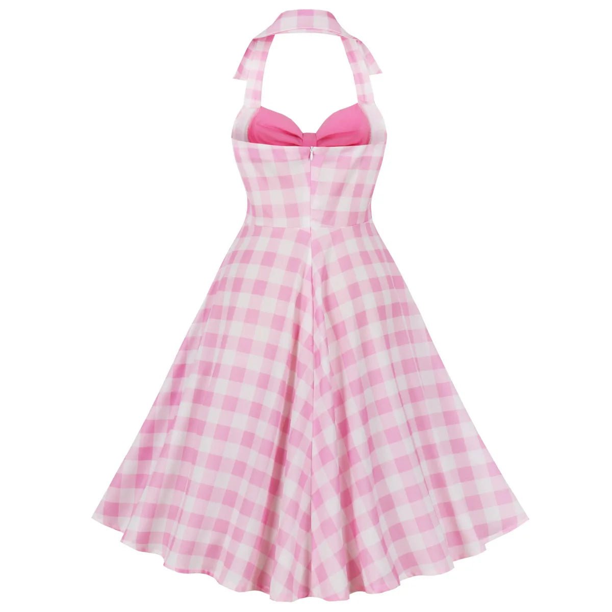 Robe Vintage Année 50 Rose - Louise Vintage