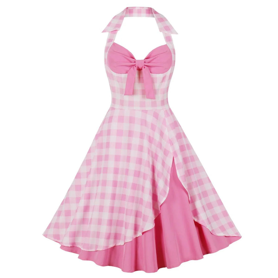 Robe Vintage Année 50 Rose - Louise Vintage