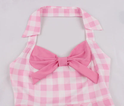 Robe Vintage Année 50 Rose - Louise Vintage
