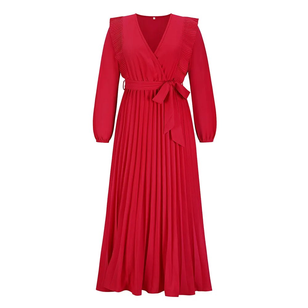 Robe Vintage Année 70 Rouge - Louise Vintage