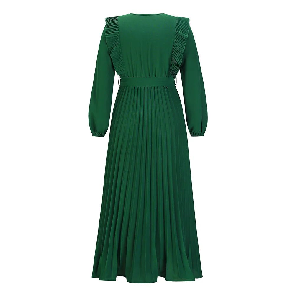 Robe Vintage Année 70 Verte - Louise Vintage