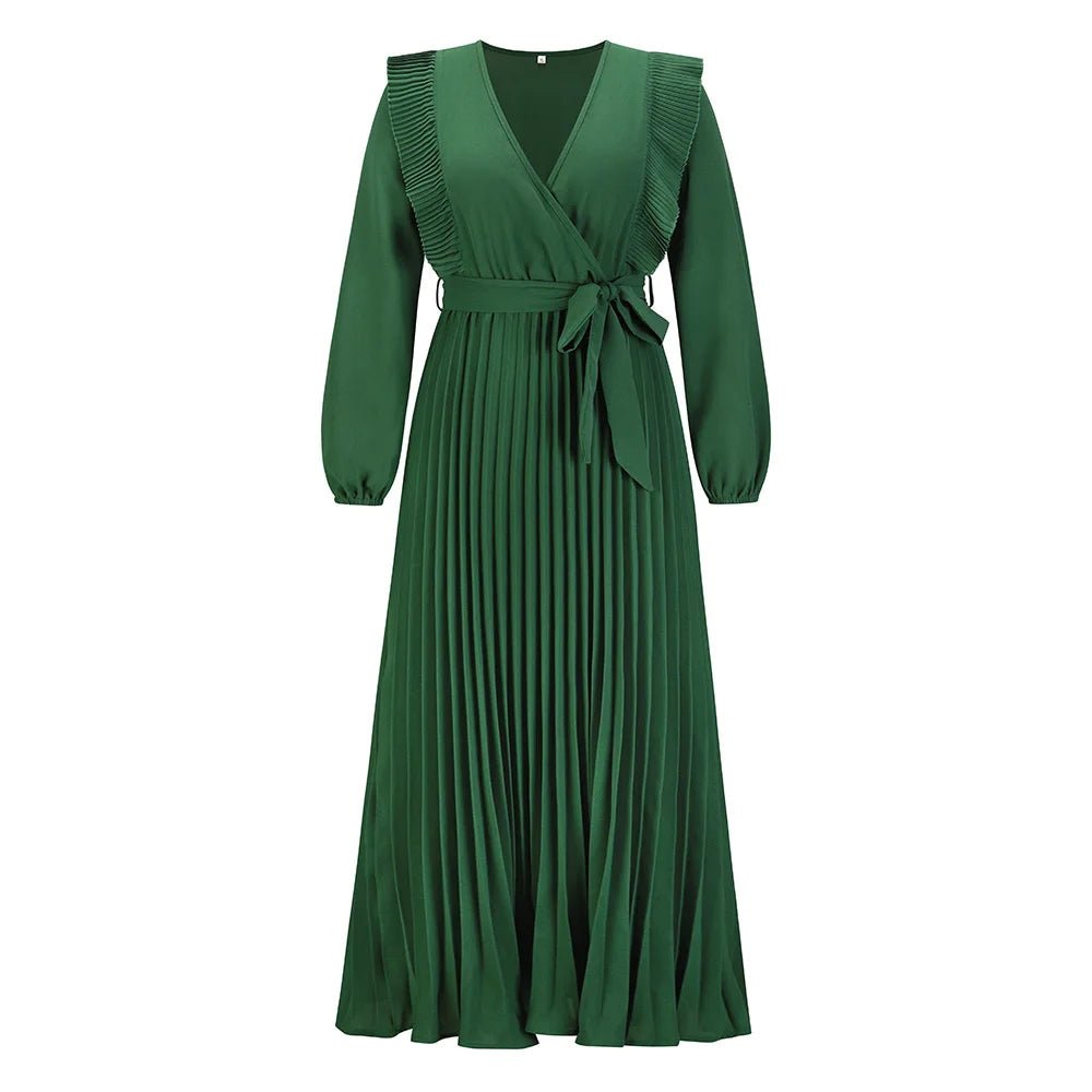 Robe Vintage Année 70 Verte - Louise Vintage