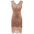 Robe Vintage Années 20 Paris Rose - Louise Vintage