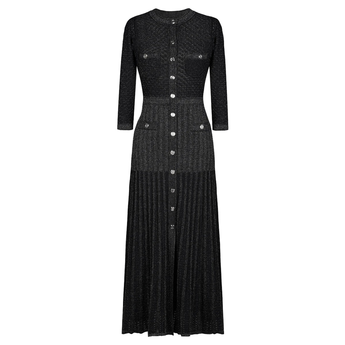 Robe Vintage Années 40 Art Noir - Louise Vintage