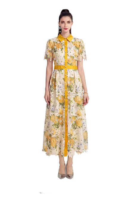 Robe Vintage Années 40 Dessin - Louise Vintage