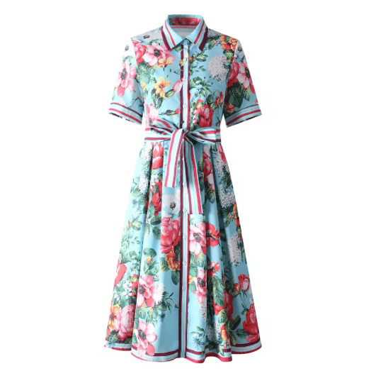 Robe Vintage Années 40 Dessin - Louise Vintage