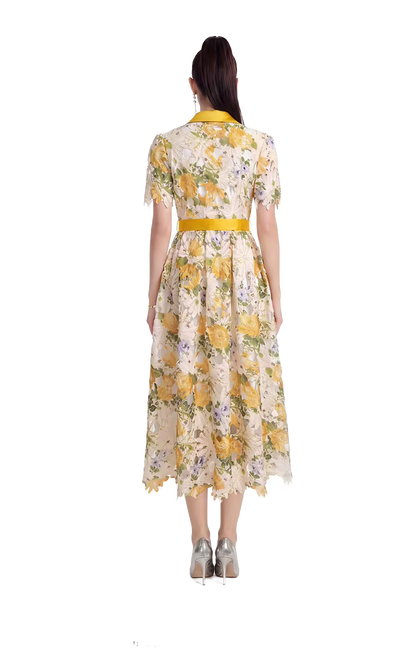 Robe Vintage Années 40 Dessin - Louise Vintage
