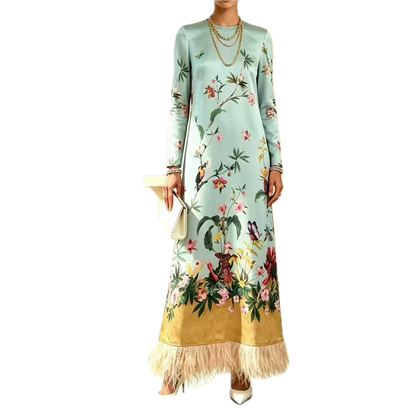 Robe Vintage Années 40 Fleurie - Louise Vintage