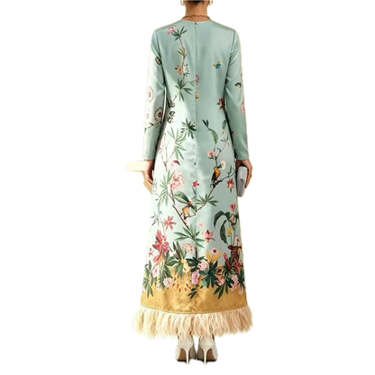 Robe Vintage Années 40 Fleurie - Louise Vintage
