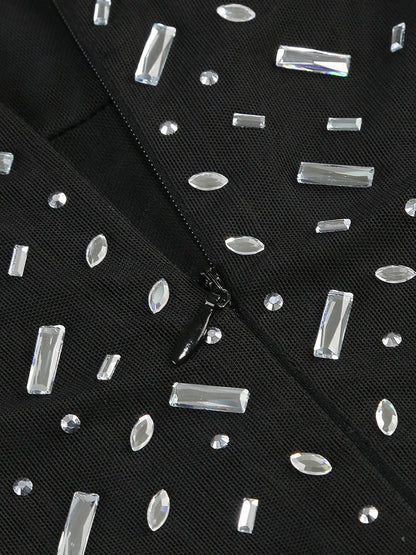 Robe Vintage Années 40 Luxe Noir - Louise Vintage