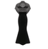 Robe Vintage Années 40 Noire Taille Haute - Louise Vintage