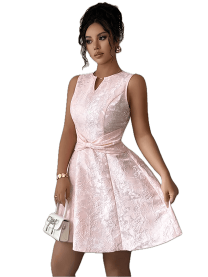 Robe Vintage Années 40 Old School Rose - Louise Vintage