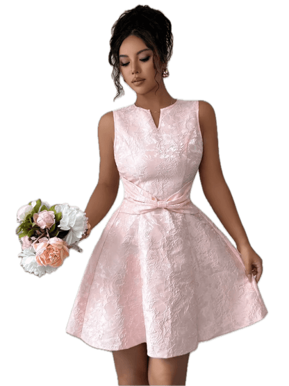 Robe Vintage Années 40 Old School Rose - Louise Vintage