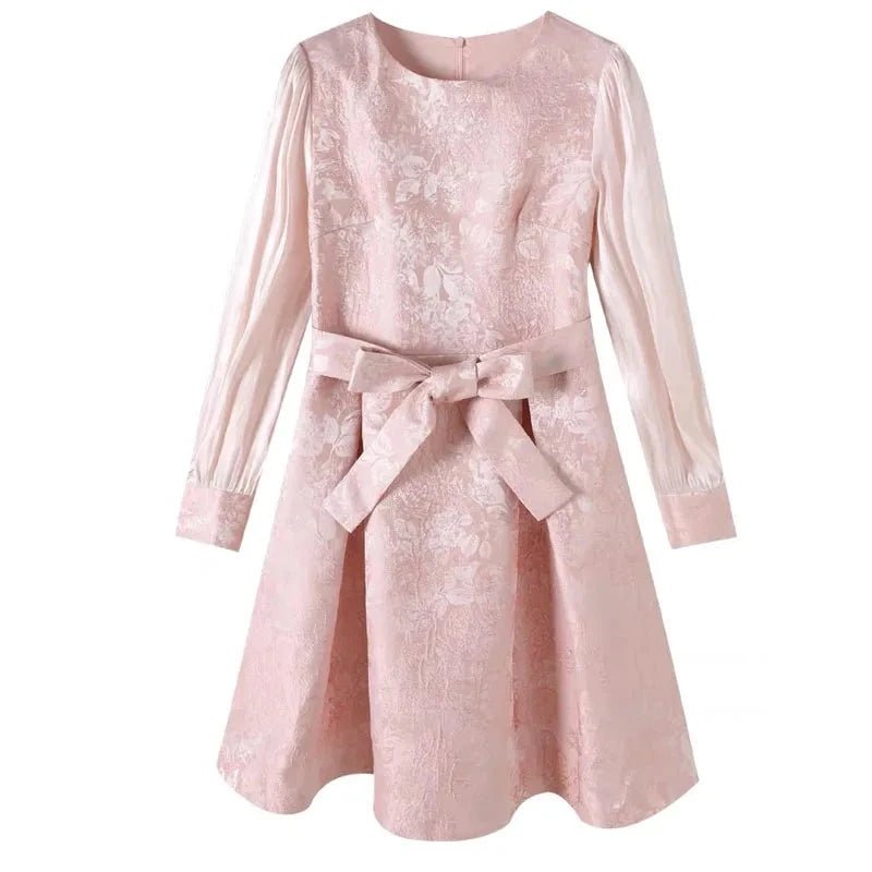 Robe Vintage Années 40 Old School Rose - Louise Vintage