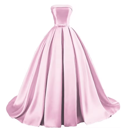 Robe Vintage Années 40 Unie Rose - Louise Vintage