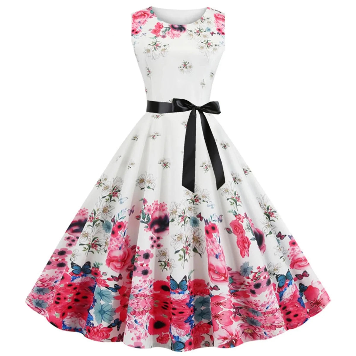 Robe Vintage Années 50 Volume - Louise Vintage