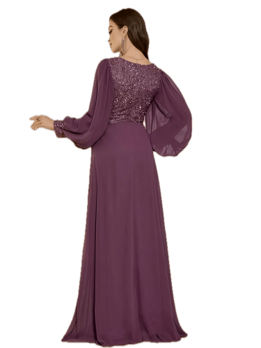 Robe Vintage Automne Hiver Bordeaux - Louise Vintage