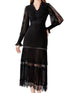Robe Vintage Automne Hiver Noire - Louise Vintage