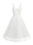 Robe Vintage Blanche Broderie - Louise Vintage