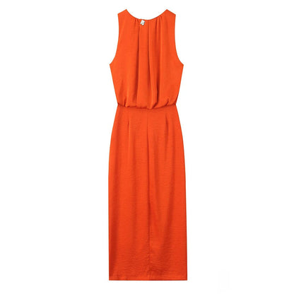 Robe Vintage de Qualité Orange - Louise Vintage