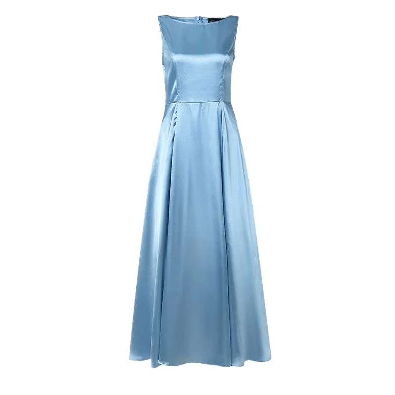 Robe Vintage de Soirée Bleu - Louise Vintage