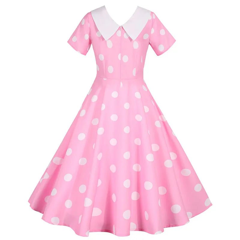 Robe Vintage Demoiselle Rose - Louise Vintage