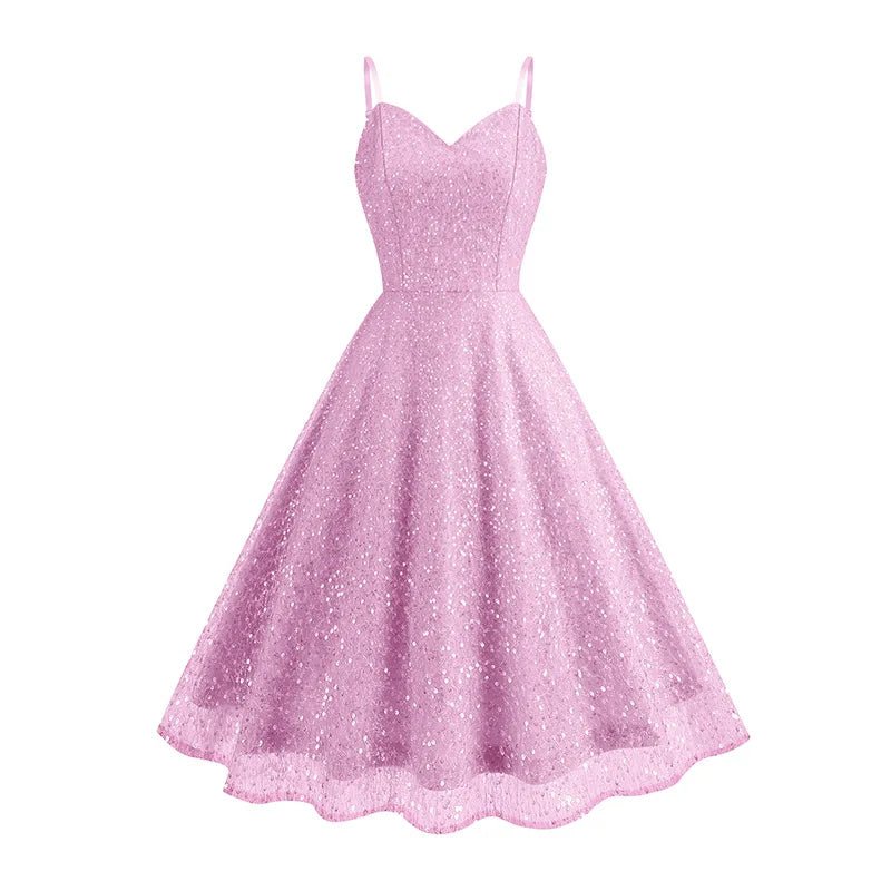 Robe Vintage Demoiselle Violet - Louise Vintage