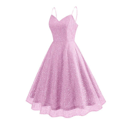 Robe Vintage Demoiselle Violet - Louise Vintage