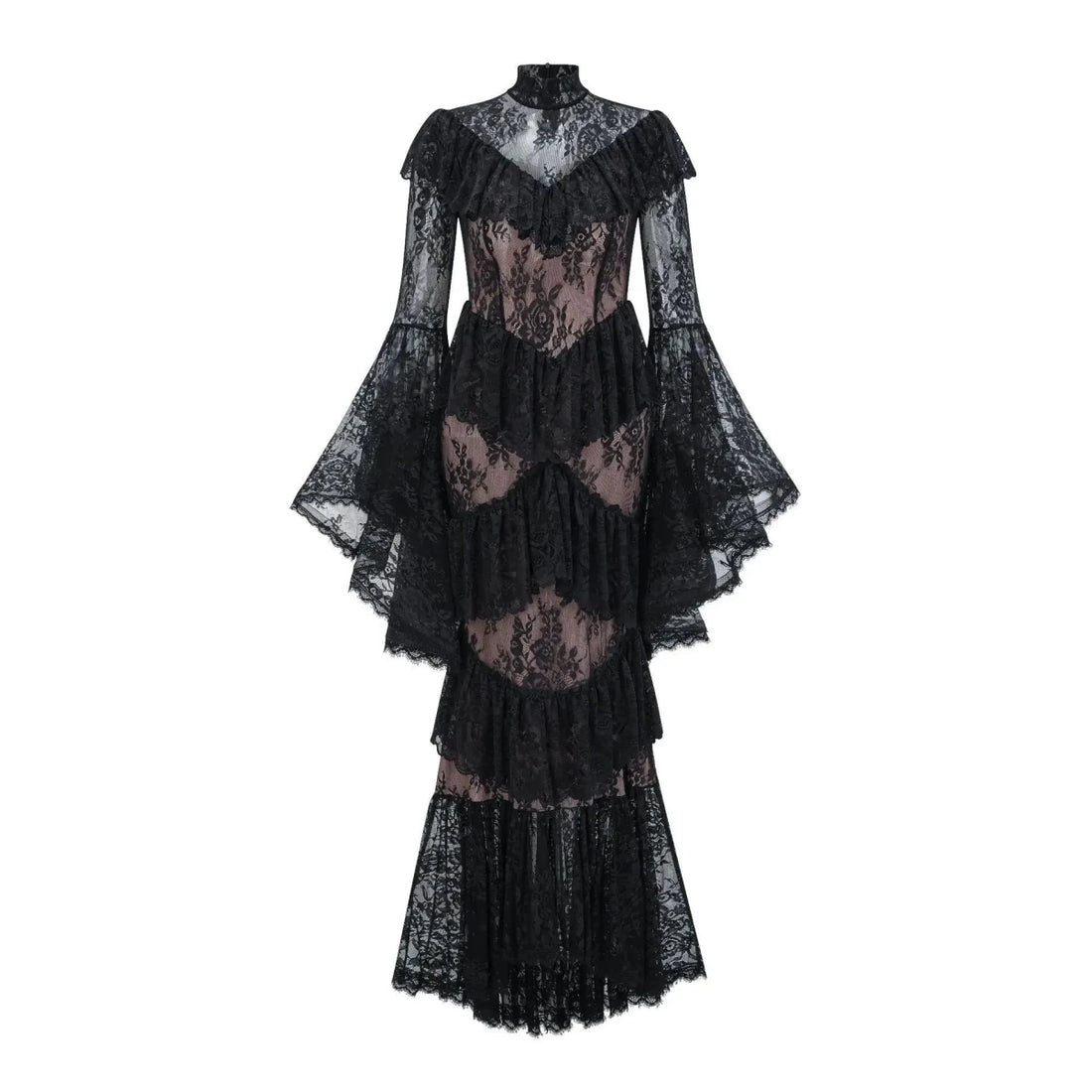 Robe Vintage Dentelle Manche Longue - Louise Vintage