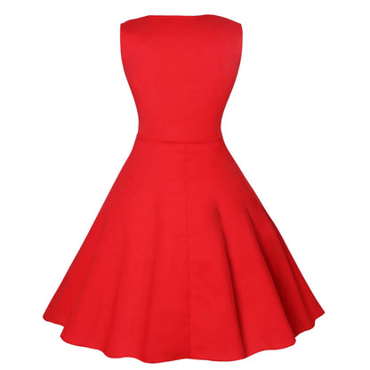 Robe Vintage Epaules Nues Tartan - Louise Vintage