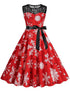 Robe Vintage Flocon - Louise Vintage