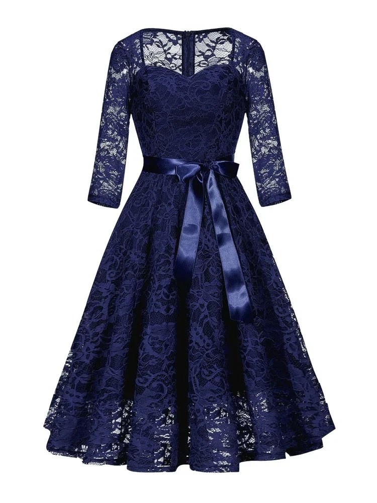 Robe Vintage Gala Marine - Louise Vintage