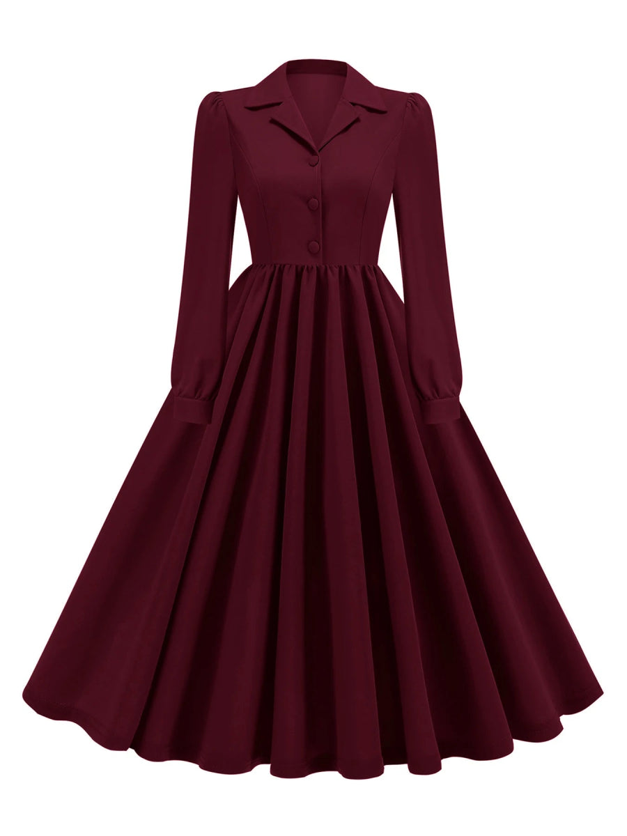 Robe Vintage Grande Taille Chemise - Louise Vintage