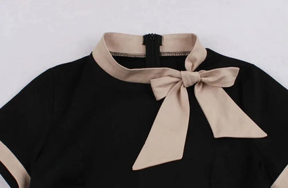 Robe Vintage Grande Taille Chic Noir - Louise Vintage