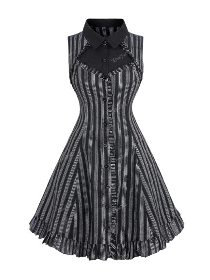 Robe Vintage Grande Taille Col Cranté - Louise Vintage