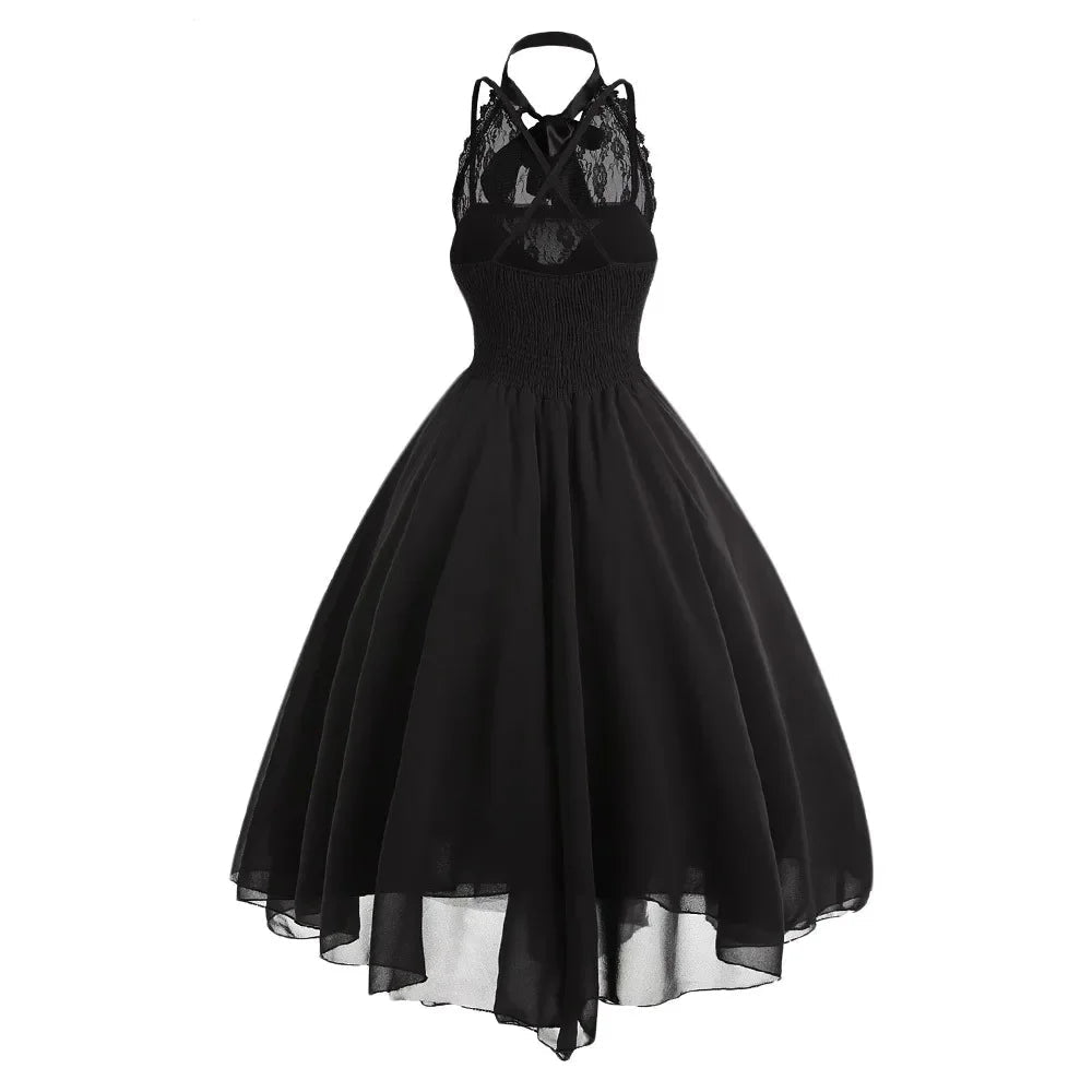 Robe Vintage Grande Taille Noire - Louise Vintage