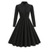 Robe Vintage Hiver Noire - Louise Vintage