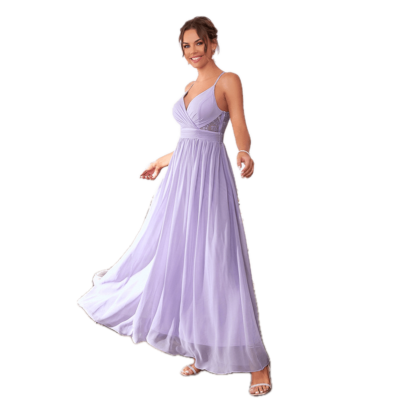 Robe Vintage Invitée Mariage Lavande - Louise Vintage
