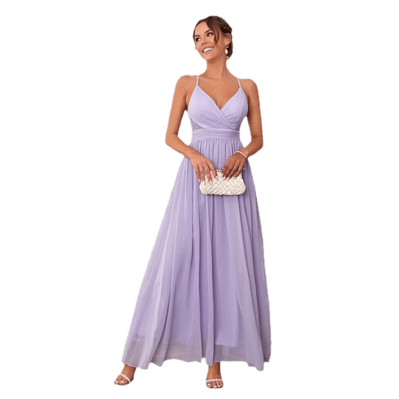 Robe Vintage Invitée Mariage Lavande - Louise Vintage