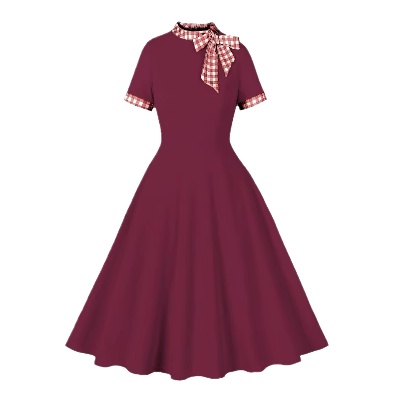 Robe Vintage Jeu de la Dame - Louise Vintage