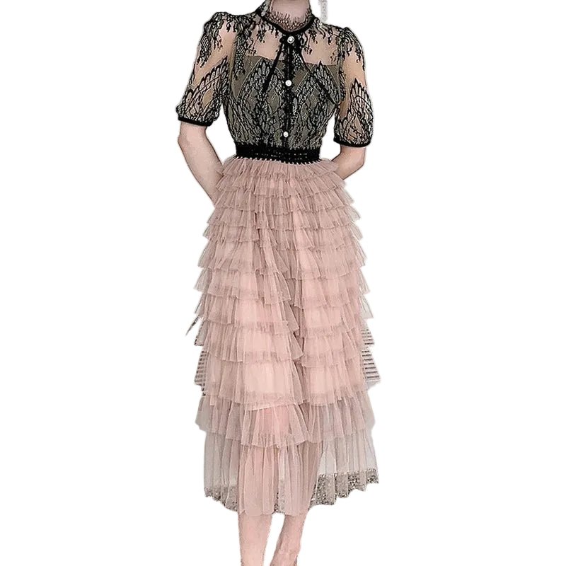 Robe Vintage Manches Courtes - Louise Vintage