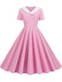 Robe Vintage Mariage Rose - Louise Vintage