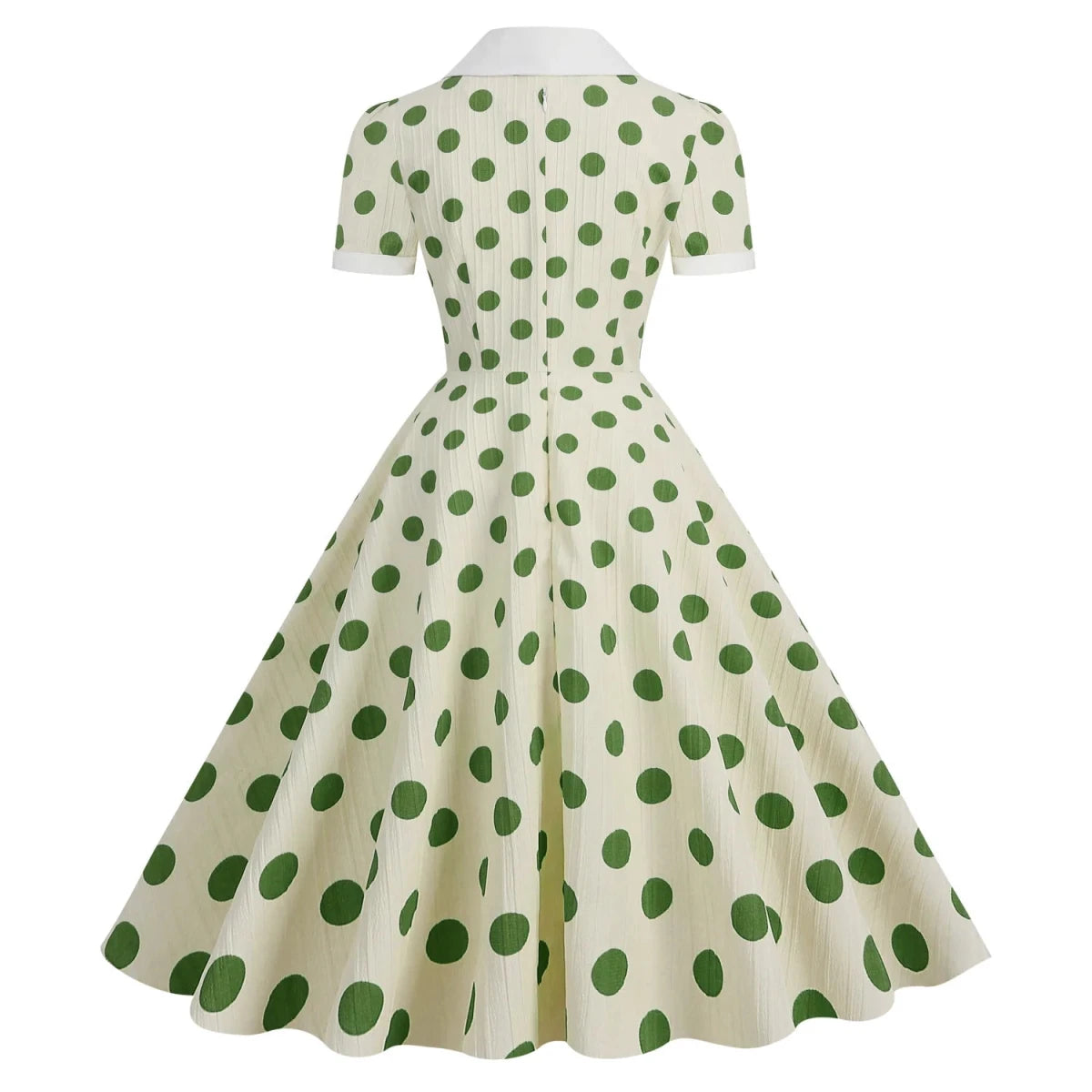 Robe Vintage Midi Beige - Louise Vintage