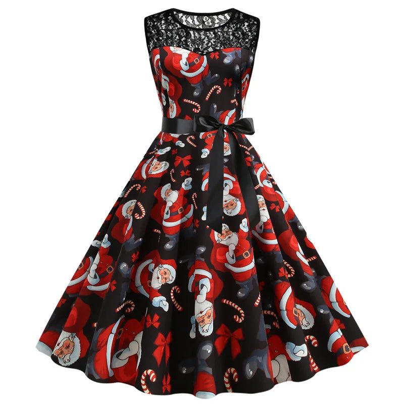 Robe Vintage Père Noel - Louise Vintage