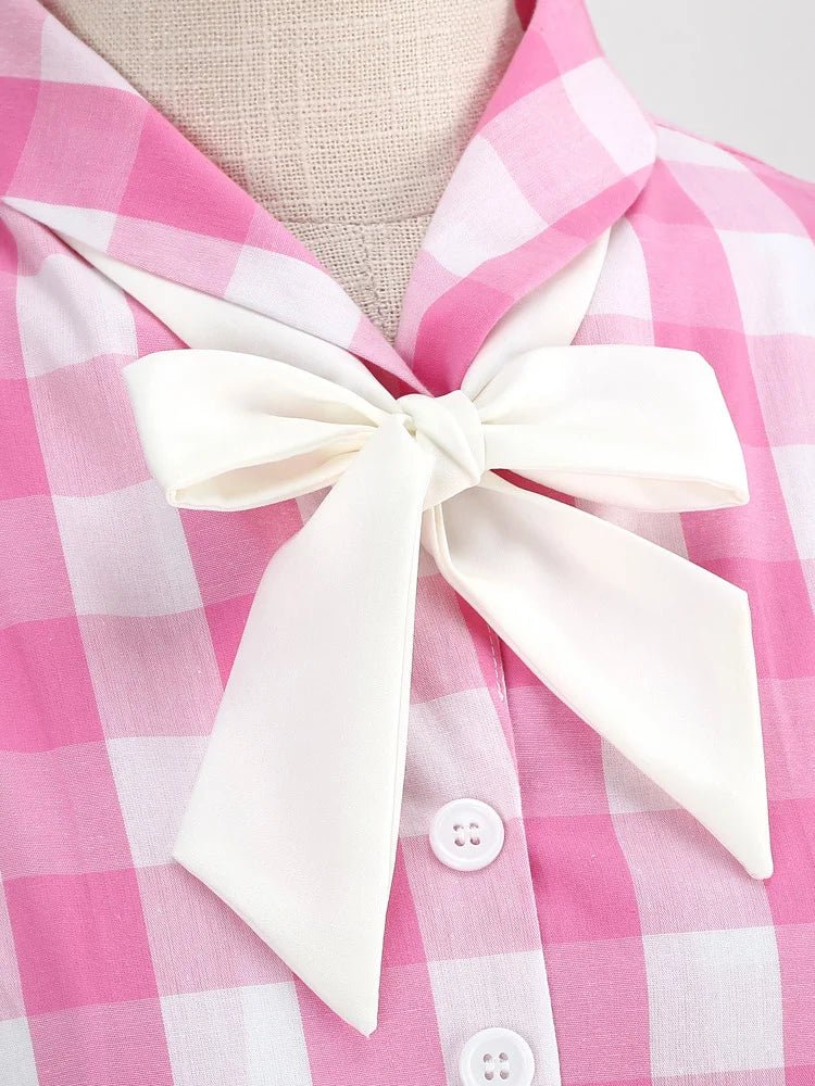 Robe Vintage Pin Up Damier - Louise Vintage