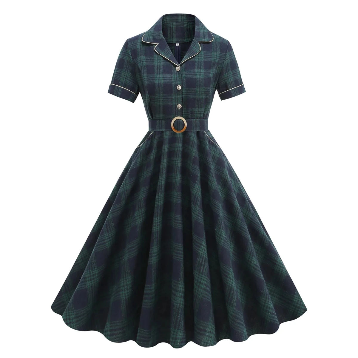 Robe Vintage Plissée - Louise Vintage