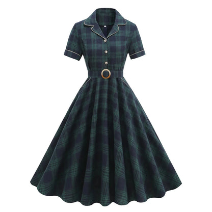 Robe Vintage Plissée - Louise Vintage