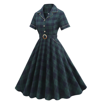 Robe Vintage Plissée - Louise Vintage
