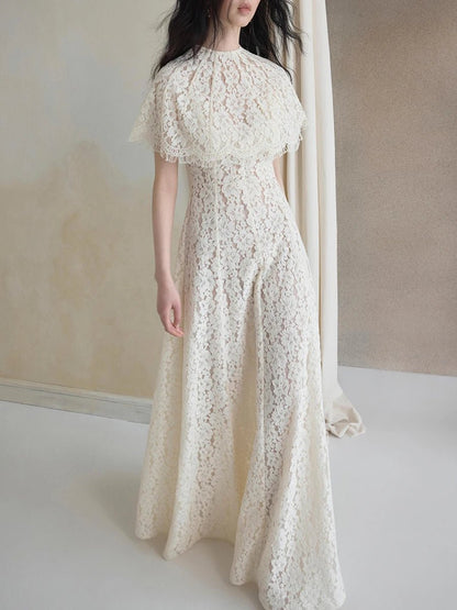 Robe Vintage Pour Mariage Blanche - Louise Vintage