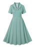 Robe Vintage Rockabilly 50s Vert - Louise Vintage